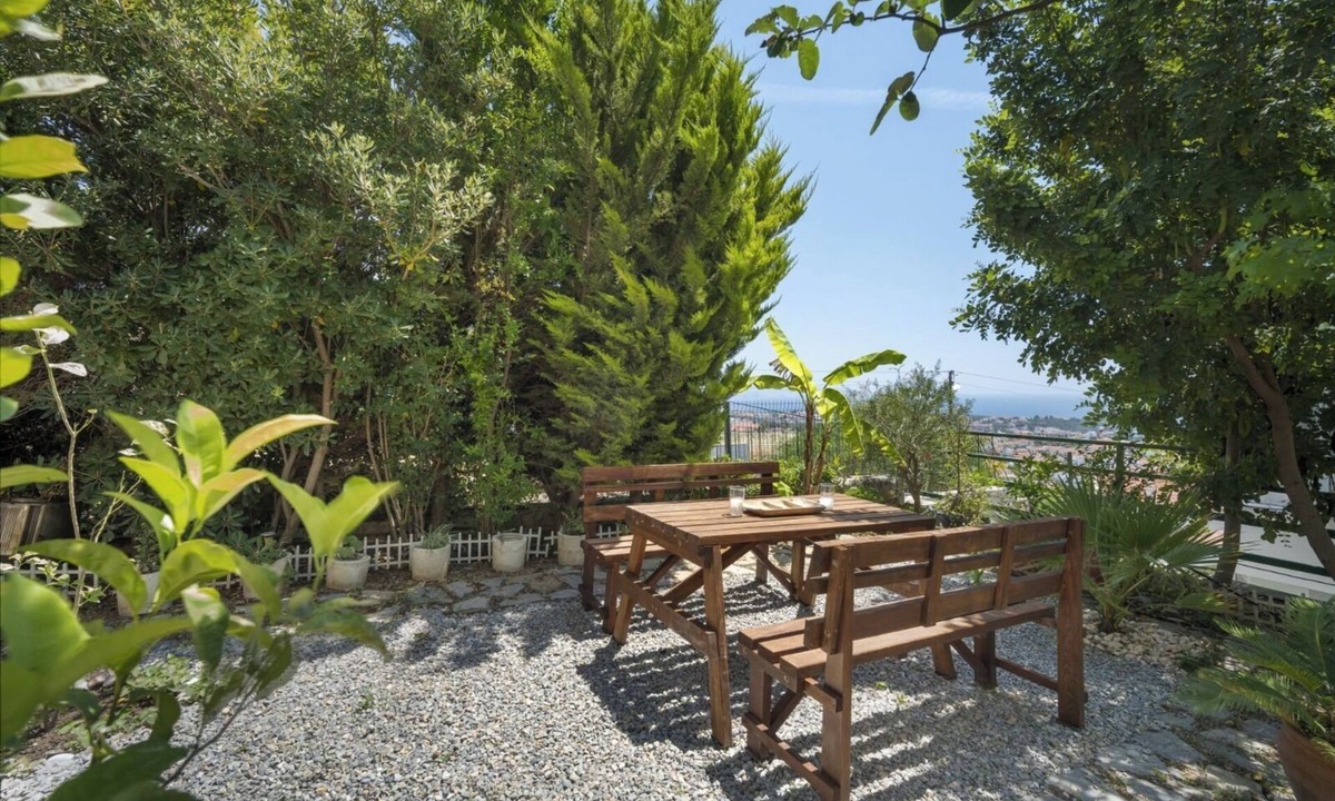 Datca City Center Villa | 2+1 GARDEN FLAT WITH SEA VIEW
