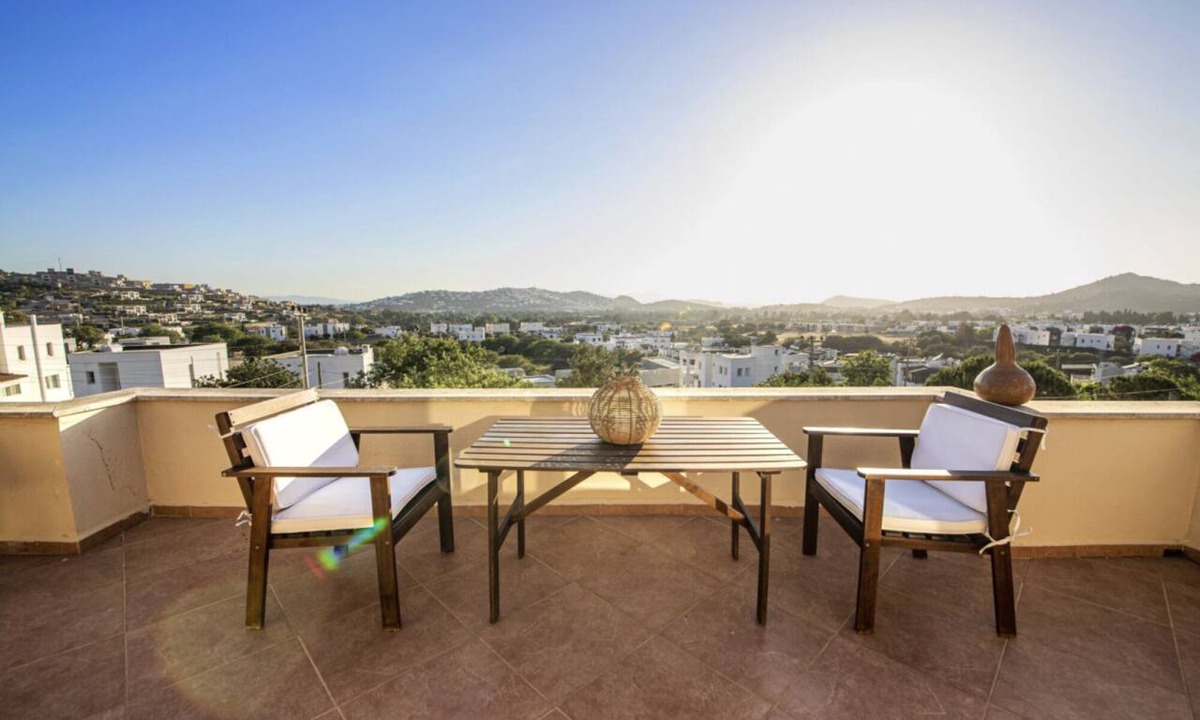 Gumusluk Apartment | Cozy Flat with a Lovely View in Bodrum near Beach