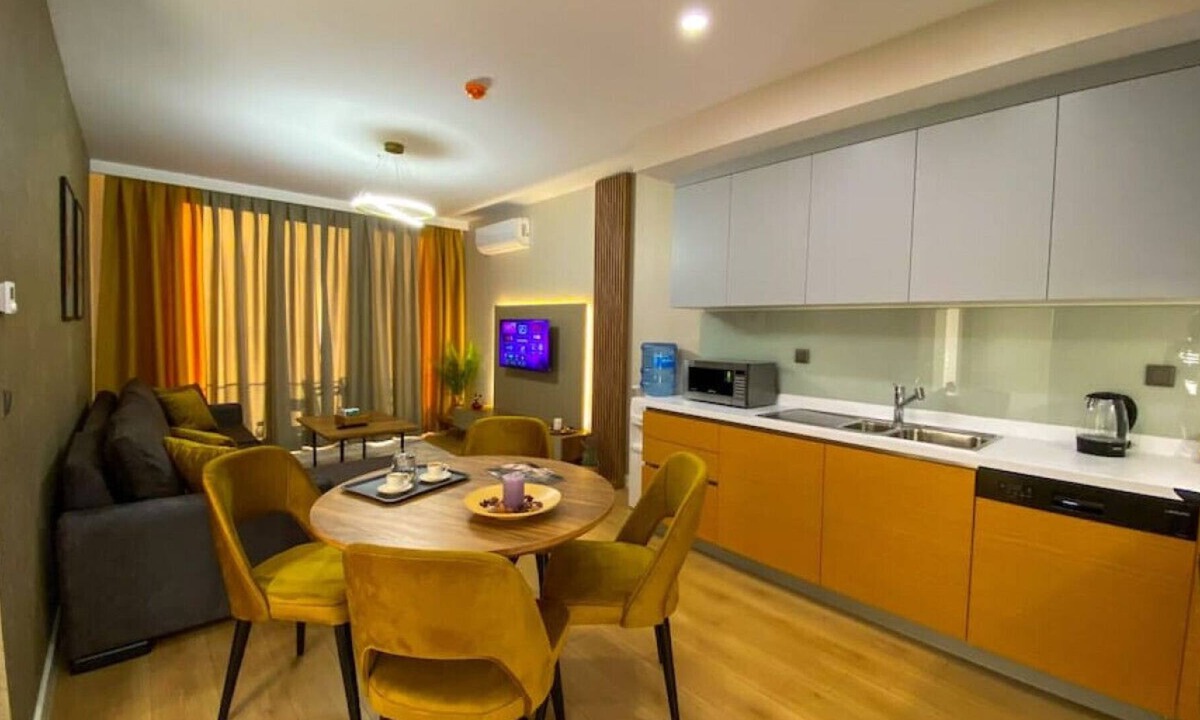 Mahmutbey Apartment | Exclusive1+1 Apartment(with terrace) - Core Living