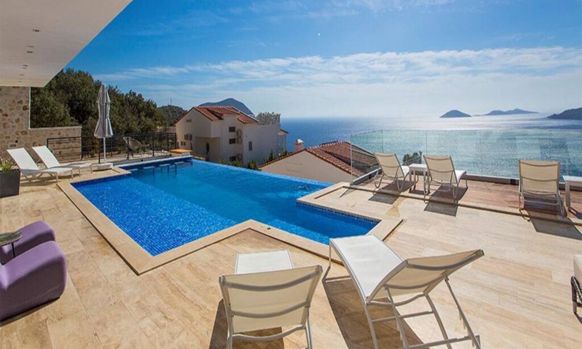 Kalkan Villa | Kalamar Hill - stunning 6 bedroom villa in Kalamar Bay offering wonderful views