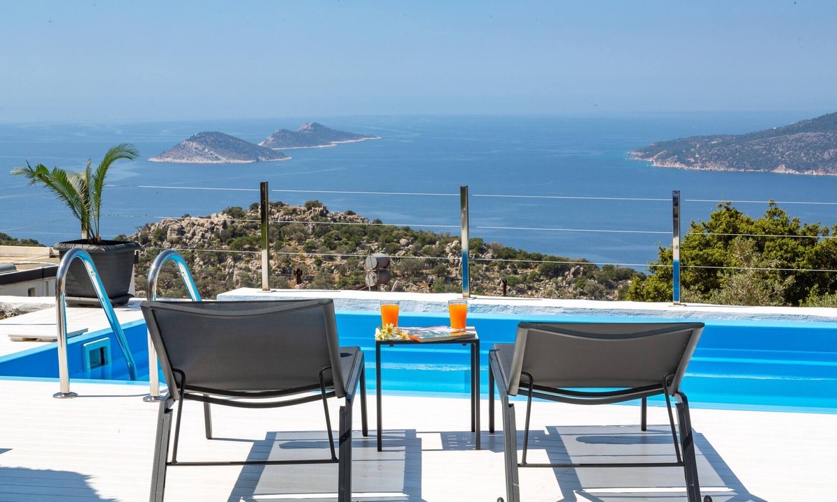 Kalkan House | Luxury Kalkan House 2 Bedroom - w. Private Pool - Suite La Mer