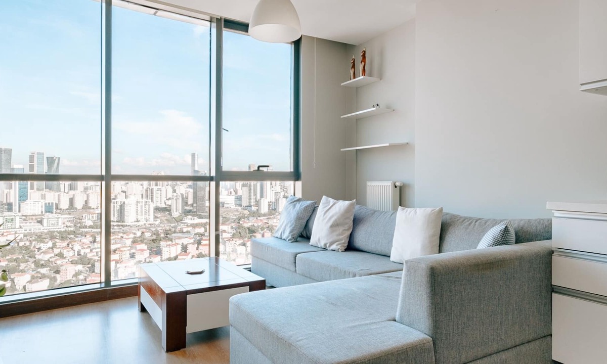Atasehir Apartment | Panoramic Urban Retreat, 4 Mins to Optimum