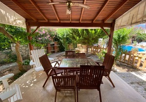 Villa with Private Pool & View near Old Town in Datca