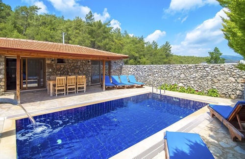 Fethiye Villa | 3-Bedroom Secluded Villa in Kayaköy – Private Pool & Jacuzzi