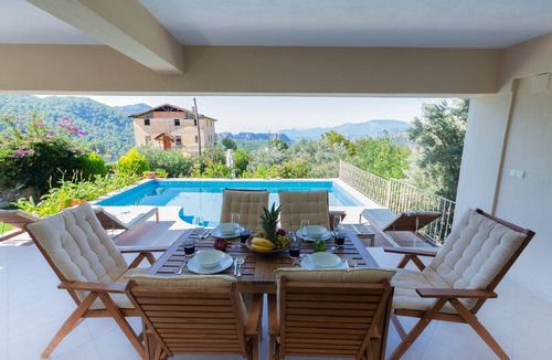 Ortaca Villa | 4-Bedroom Cappadocia Stone Villa in Charming Gökbel with Pool & Scenic Views