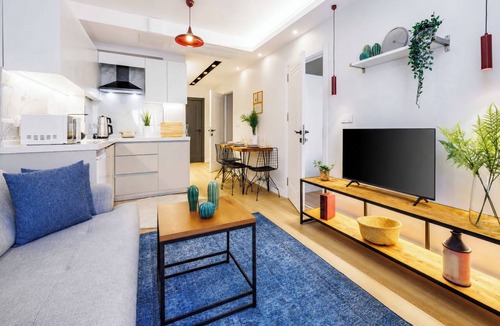 Cihangir Apartment | Cozy 2 Bedroom Apartment At Monnas Suite