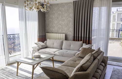 Beylikduzu Apartment | Custom Decorated Penthouse with unique terrace