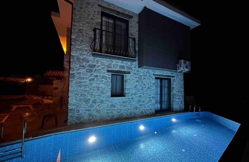 Turgutkoy Koyu Villa | Dadya Marmaris 4 - Peaceful Stone Villa with Private Pool & Forest Views