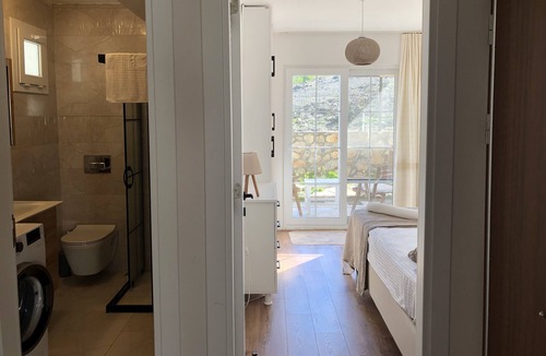 Datca City Center Condo | evdatca, Bahçe Kat, 1+1 daire