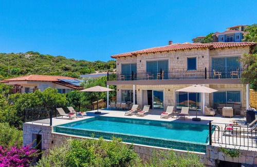 Kas House | Kaş Peninsula Island Panaroma Villa