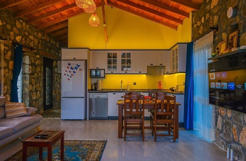 Fethiye House | Luxurious 2-bedroom stone villa with two pools, Turkish hamam & sauna