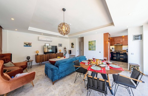 Kalkan Villa | Old Town centre, 350m. from beach. Private heated pool, fabulous sea views.
