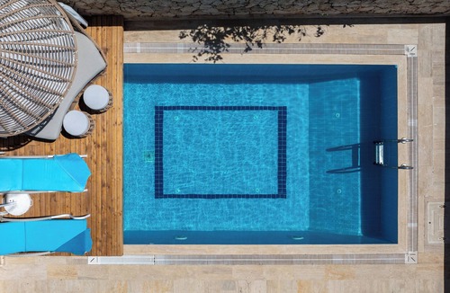 Kalkan Villa | Old Town centre, 350m. from beach. Private heated pool, fabulous sea views.