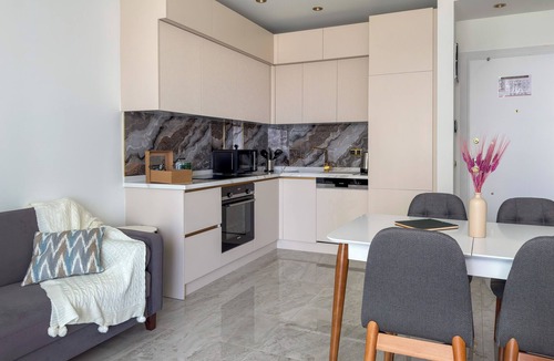 Tosmur Belediyesi Apartment | Qoople Excellence C26 Cozy 1-bedroom apartment in beautiful Alanya