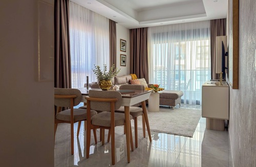 Seki Apartment | Qoople Green Ocean B55 2-bedroom apartment in serene Alanya