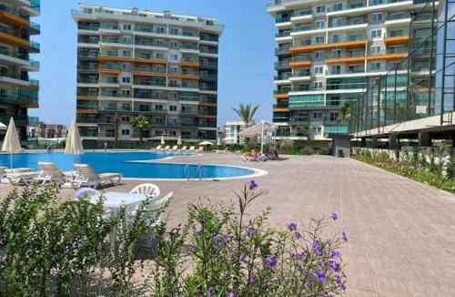 Avsallar Apartment | Siberland olive garden 1+1 residence spa - pool