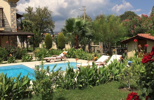 Dalyan City Center Apartment | Spacious 3 Bedroom Duplex Apartment With Shared Pool And Mountain Views