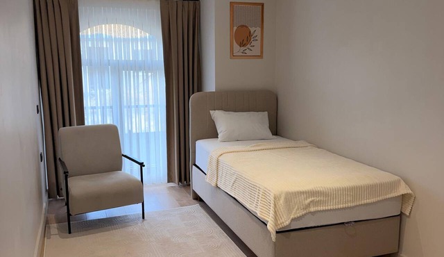 BIO RESIDENCE 3bedroom apartment with AC close to Istanbul Airport. Daily,Weekly in ISTANBUL