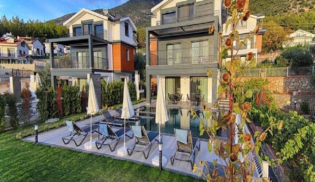 Fethiye Ölüdeniz de Özel Havuzlu Lüks Villa in Fethiye