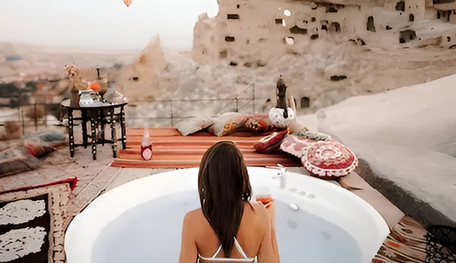 Seki Cave Hotel, Wake Up to Hot Air Balloons