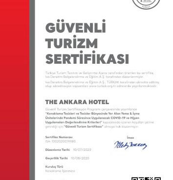 The Ankara Hotel in Ankara