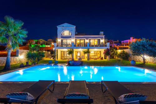 VillaSunset with Sea, Chios and Sunset View