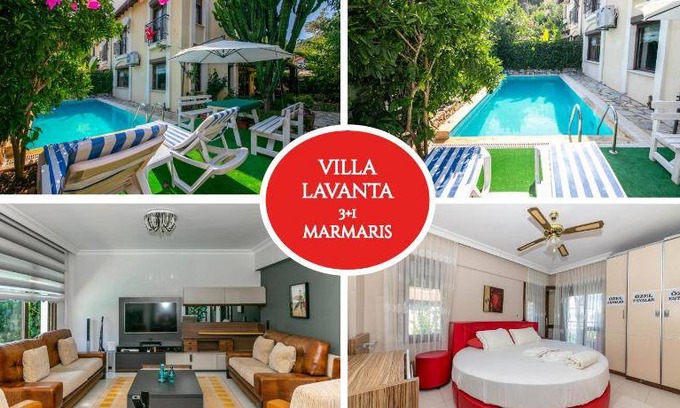 Marmaris Villa | 155 m² Villa ∙ 4 bedrooms ∙ 7 guests