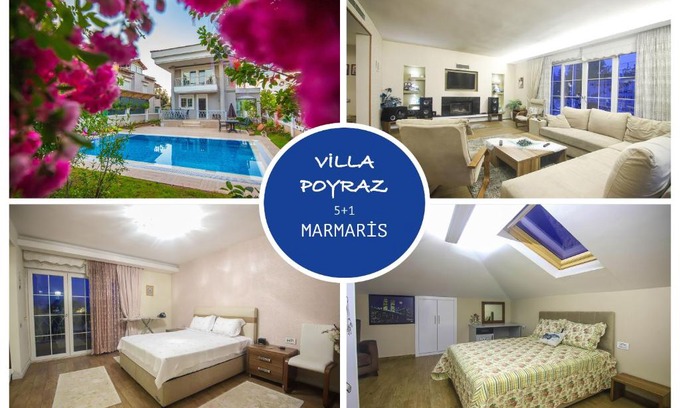 Marmaris City Center Villa | Villa Poyraz Marmaris Daily Weekly Rentals