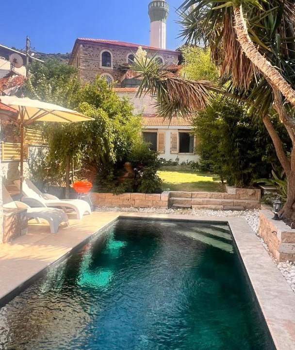 Guzelbahce Villa | The Magic of the Stone House, with Heated and Cooled Pool & a Peaceful Escape