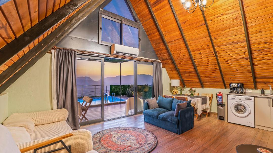 Faralya Villa | Villa Ilgın Panoramic Mountain & Sea Views, Secluded Retreat