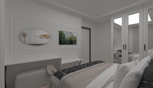 Classic Studio Suite, 1 Queen Bed, Non Smoking, Partial Sea View