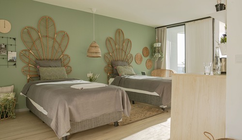Twin Room, Sea View