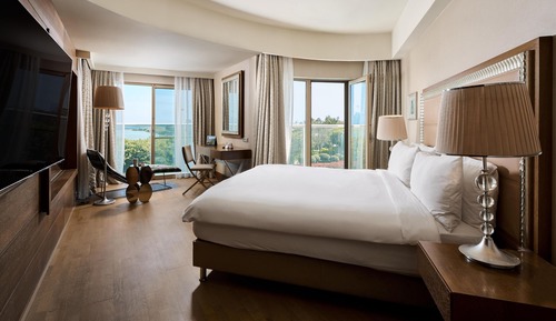 KING CORNER SUITE SWIM-UP WITH SEA VIEW