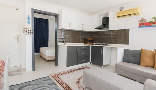Standard Apartment, 1 Double Bed with Sofa bed, Pool View
