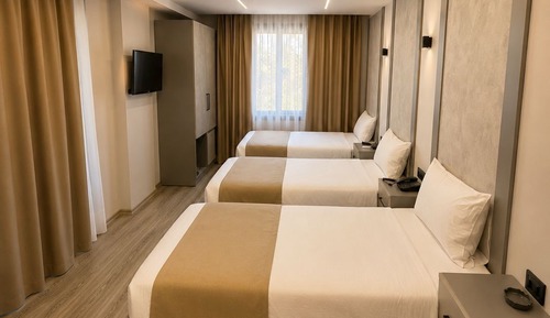 Classic Triple Room, Balcony, City View