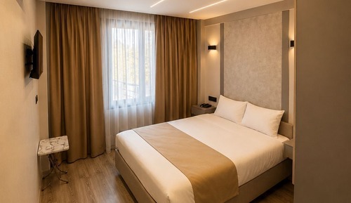 Classic Double Room Single Use, Balcony, City View