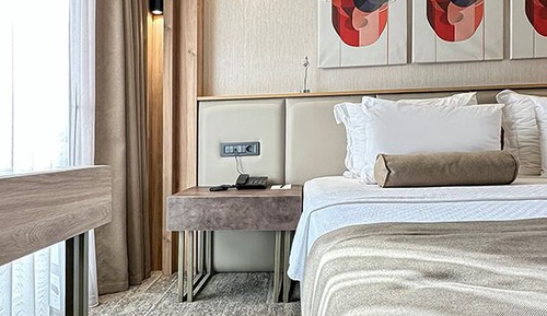 Standard Double Room, Balcony, Partial Sea View