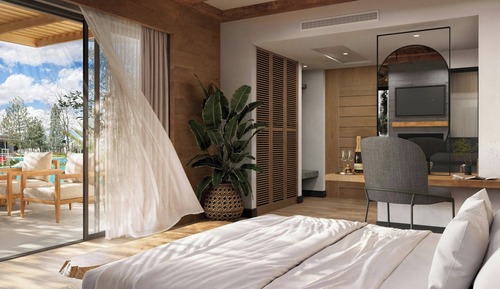 Villa, 1 Bedroom, Pool Access, Pool View