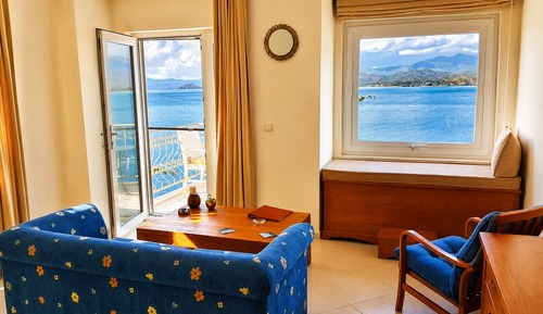 Standard Twin Room, 2 Twin Beds, Sea View