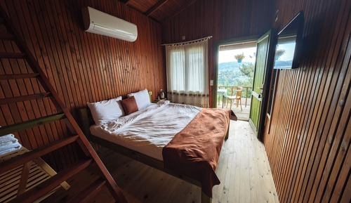 Family Bungalow, Balcony, Pool View