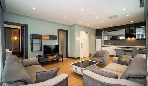 1+1 Luxury Apartment - French Balcony