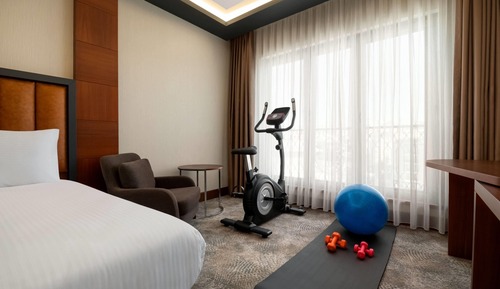 Room, 2 Twin Beds (Fitness Room w/ Gym Accessories)