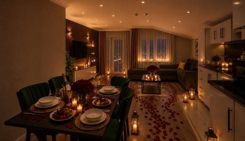 Design Apartment, 2 Bedrooms, Kitchen, Garden View