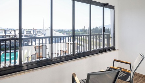 Standard Room, Balcony (Land Side,  French Bed)