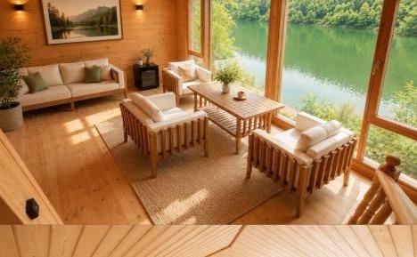 Premium Triple Room, Hot Tub, Lake View