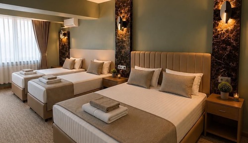 Superior Quadruple Room, Sea View