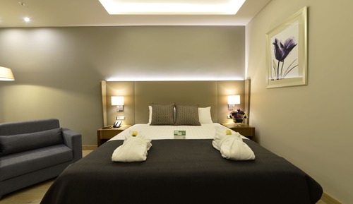 Standard Room, 1 Queen Bed with Sofa bed, City View