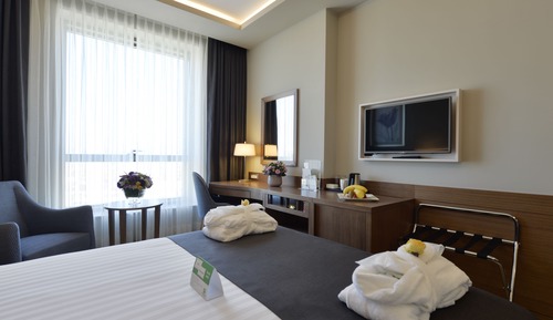 Premium Room, 1 Queen Bed with Sofa bed, Smoking