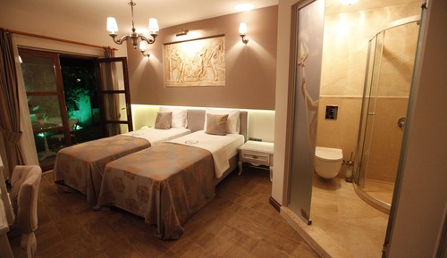 Deluxe Double or Twin Room, Patio, Garden View