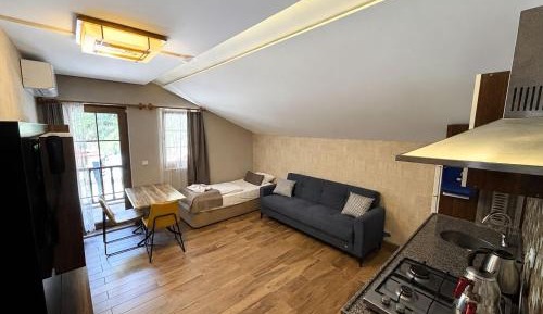 One-Bedroom Suite with Balcony (Attic)
